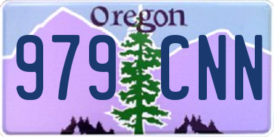 OR license plate 979CNN