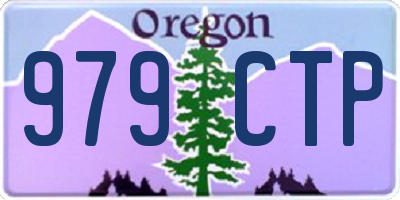 OR license plate 979CTP