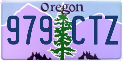 OR license plate 979CTZ