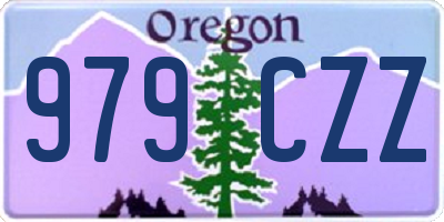OR license plate 979CZZ