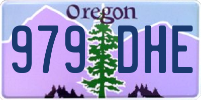 OR license plate 979DHE