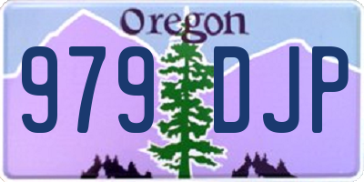 OR license plate 979DJP
