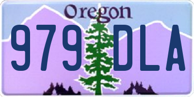 OR license plate 979DLA