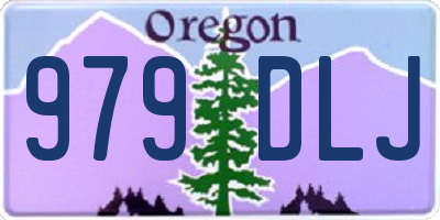OR license plate 979DLJ
