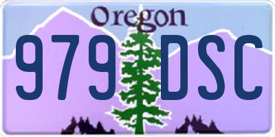 OR license plate 979DSC