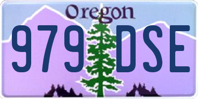 OR license plate 979DSE