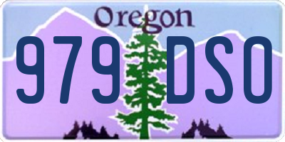 OR license plate 979DSO
