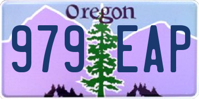 OR license plate 979EAP