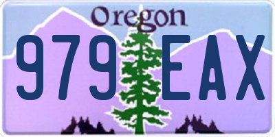 OR license plate 979EAX