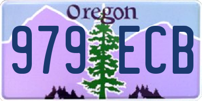 OR license plate 979ECB