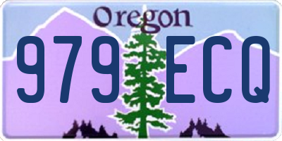 OR license plate 979ECQ