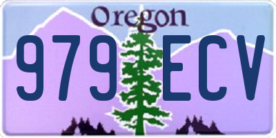 OR license plate 979ECV