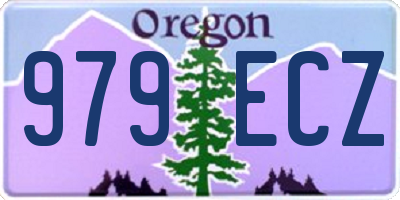 OR license plate 979ECZ