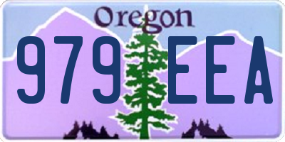 OR license plate 979EEA