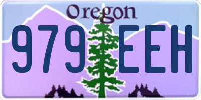 OR license plate 979EEH