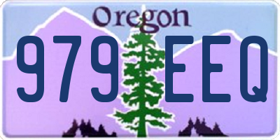 OR license plate 979EEQ