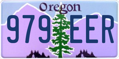OR license plate 979EER