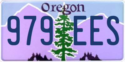 OR license plate 979EES