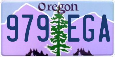 OR license plate 979EGA