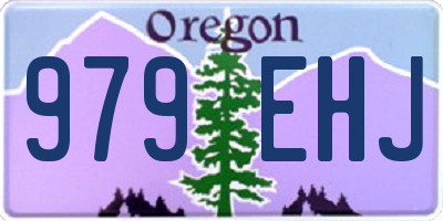 OR license plate 979EHJ