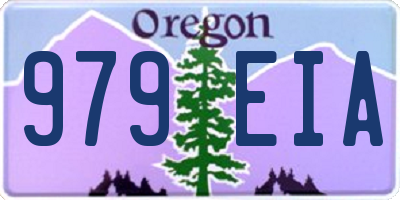 OR license plate 979EIA