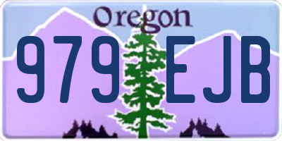 OR license plate 979EJB