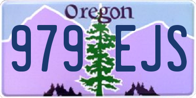 OR license plate 979EJS