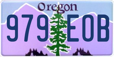 OR license plate 979EOB