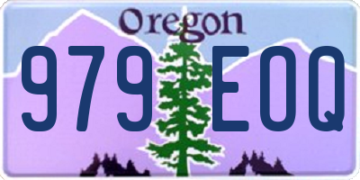 OR license plate 979EOQ