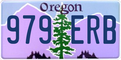 OR license plate 979ERB