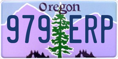 OR license plate 979ERP