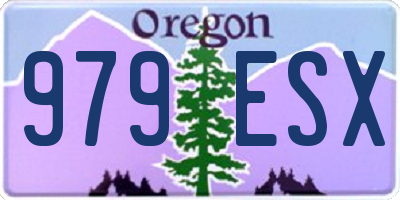 OR license plate 979ESX