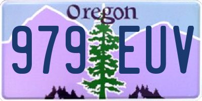 OR license plate 979EUV