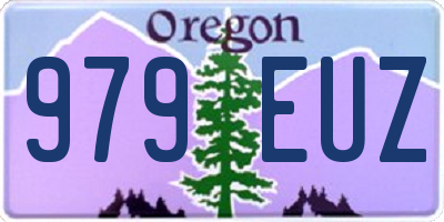 OR license plate 979EUZ
