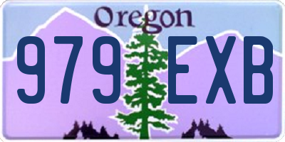 OR license plate 979EXB