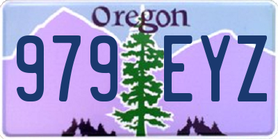 OR license plate 979EYZ