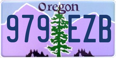 OR license plate 979EZB