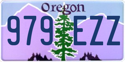 OR license plate 979EZZ
