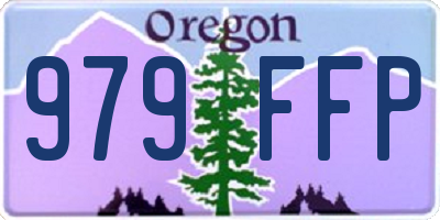OR license plate 979FFP