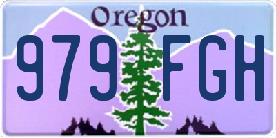 OR license plate 979FGH