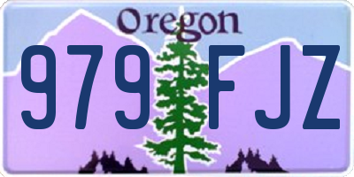 OR license plate 979FJZ