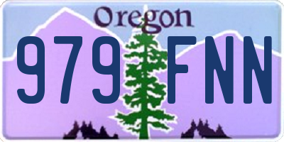OR license plate 979FNN