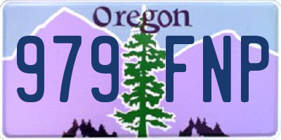 OR license plate 979FNP