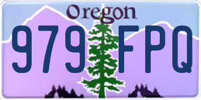OR license plate 979FPQ