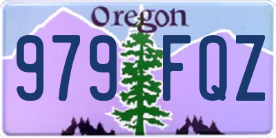 OR license plate 979FQZ