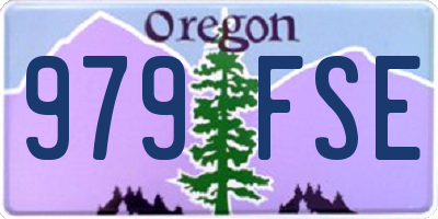 OR license plate 979FSE