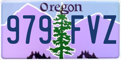 OR license plate 979FVZ