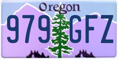 OR license plate 979GFZ