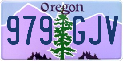 OR license plate 979GJV