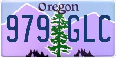 OR license plate 979GLC